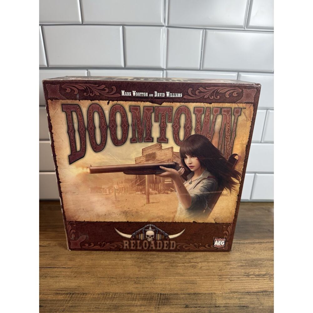 Doomtown Reloaded - The Board Game (AEG Games) Unused -Open Box